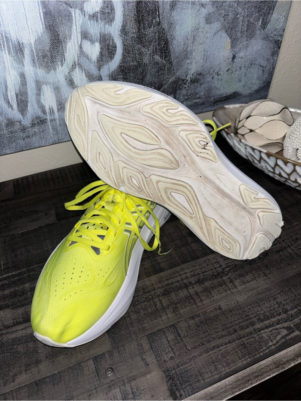 ASICS GT-2000 Neon Yellow MENS SZ 11 - Picture 7 of 14